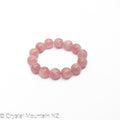 Rose Quartz Bead Bracelet- 15mm