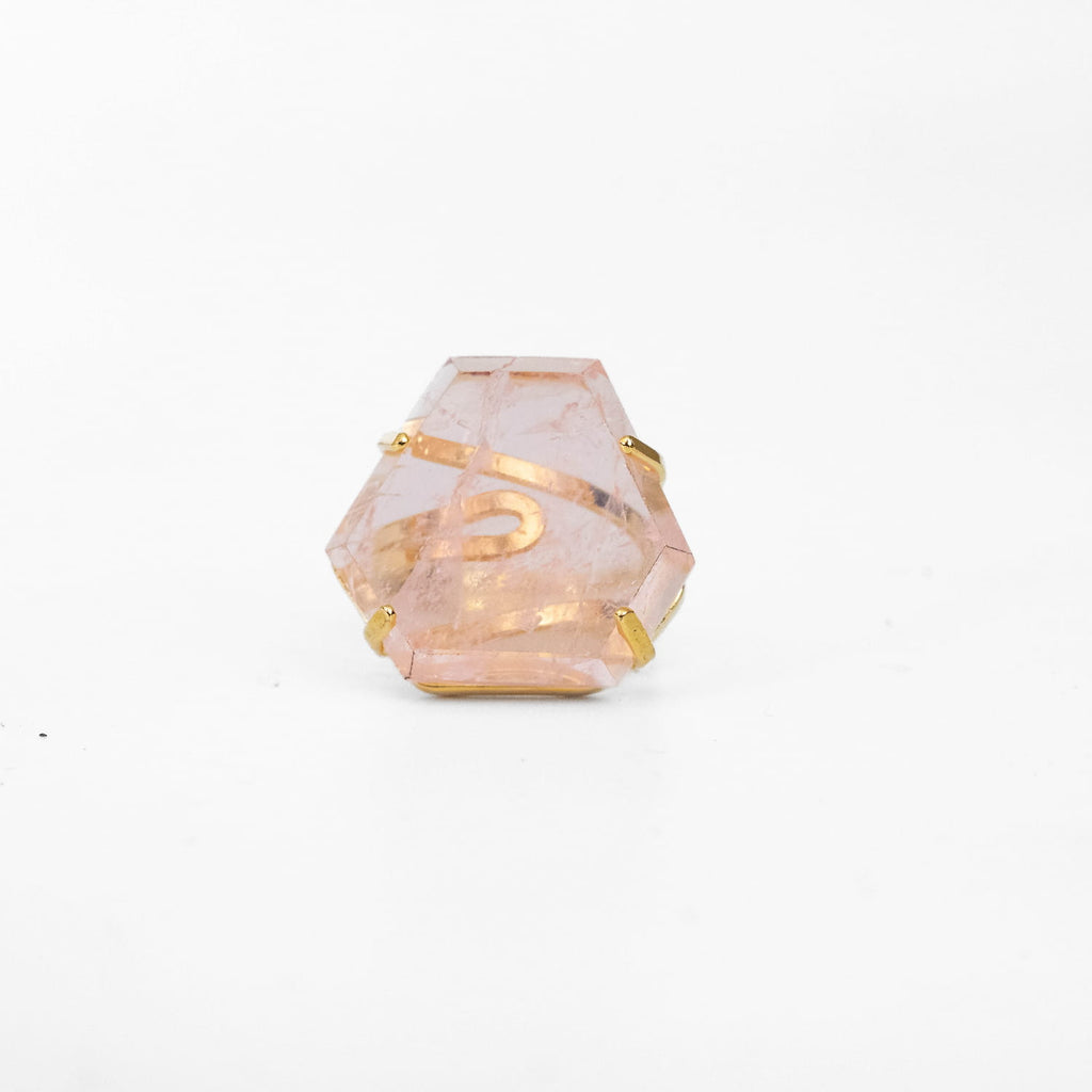 Rose Quartz Ring