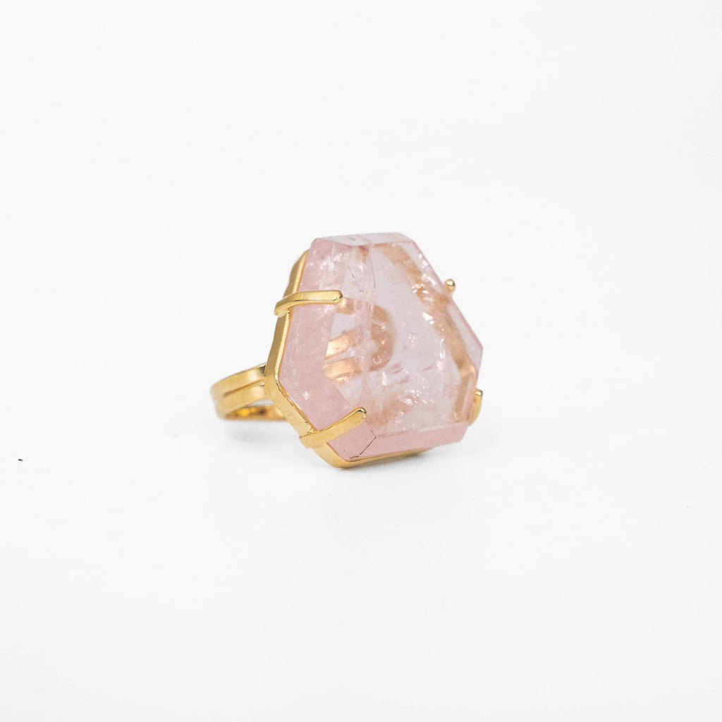 Rose Quartz Ring