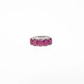 Ruby Silver Ring