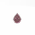 Ruby Silver Ring