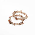 Rutilated Quartz Chip Bracelet