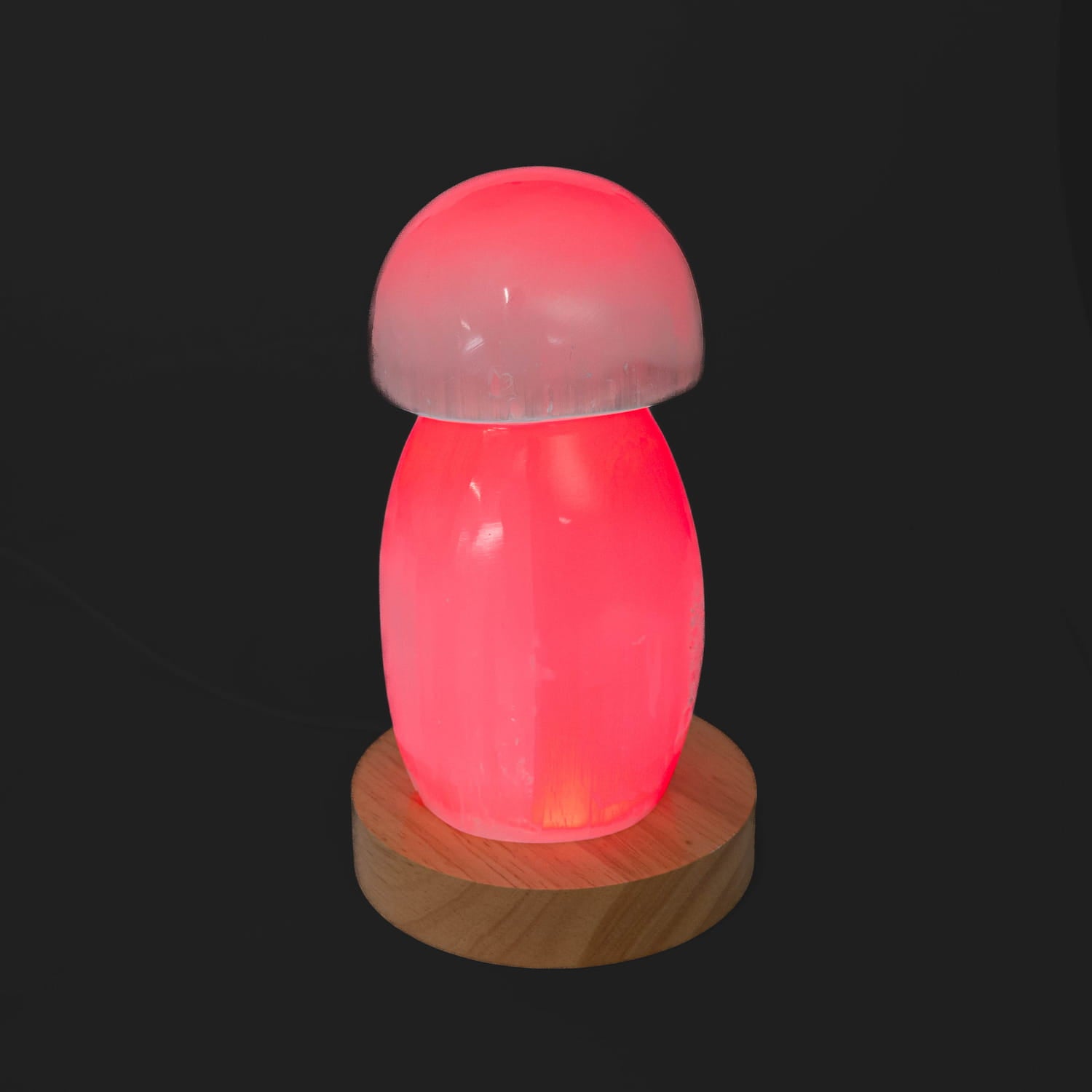 Selenite Lamp