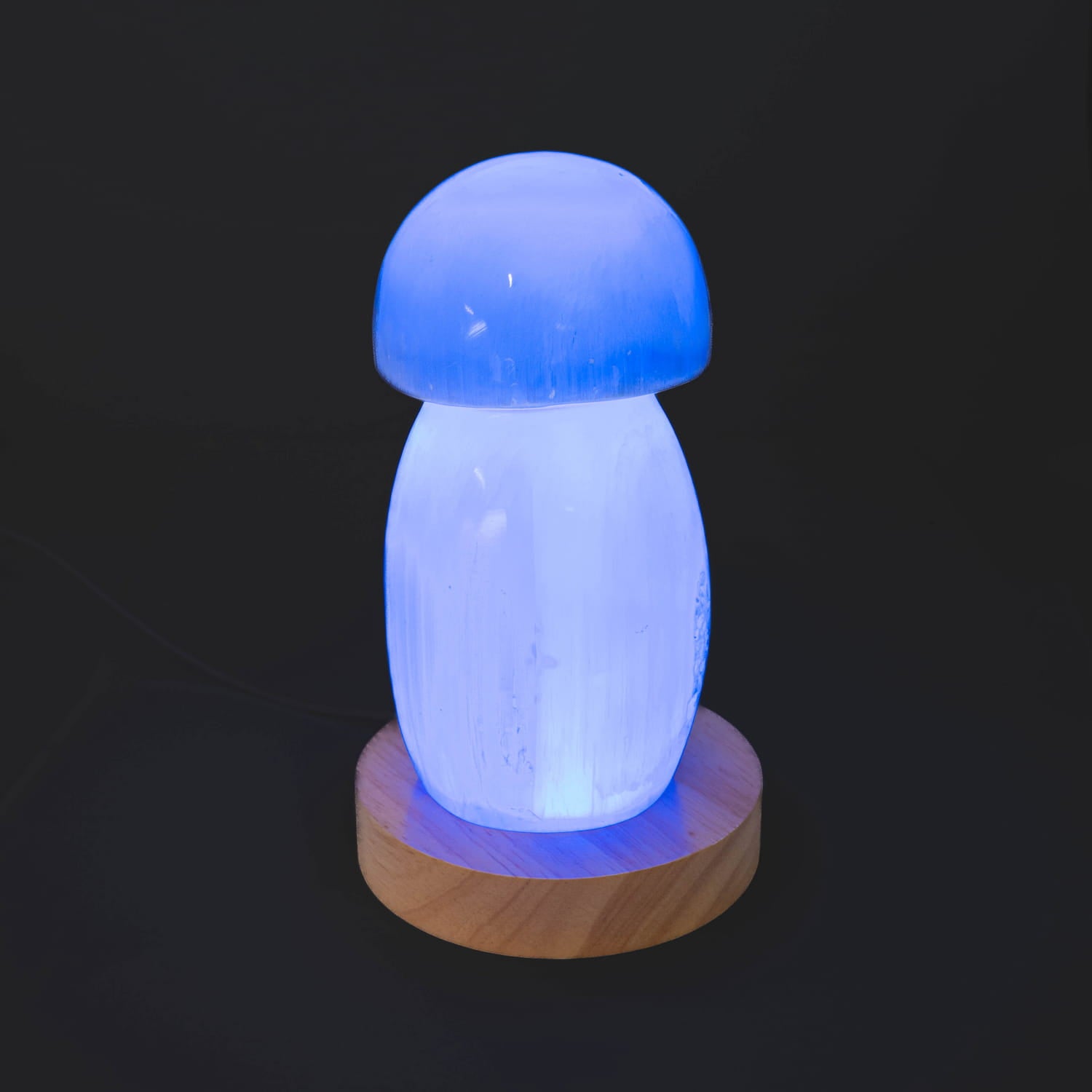 Selenite Lamp