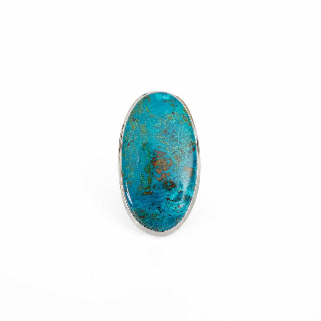 shattuckite Silver ring
