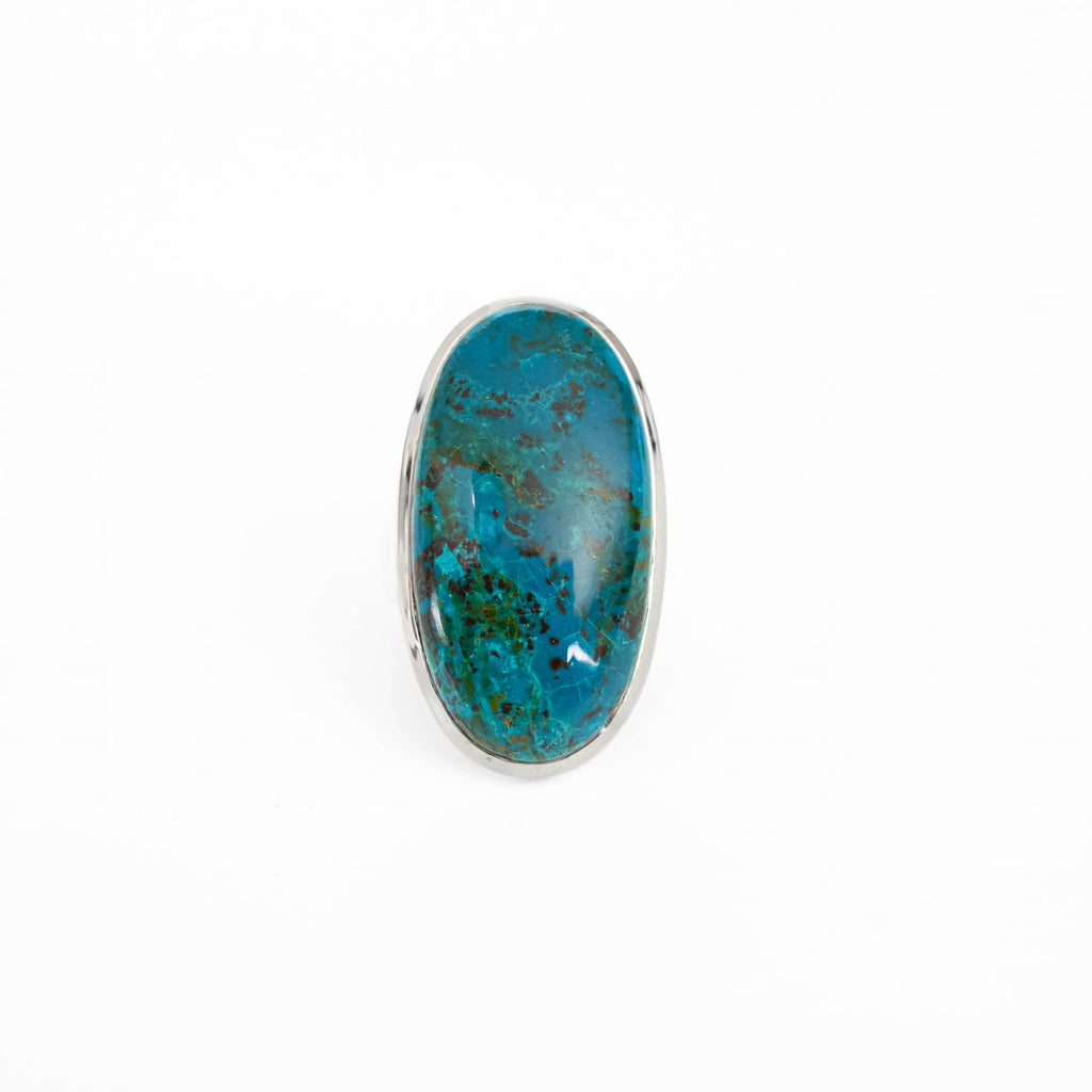 shattuckite  Silver ring
