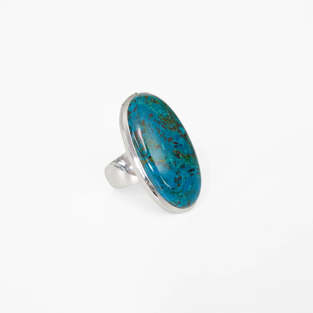 shattuckite  Silver ring