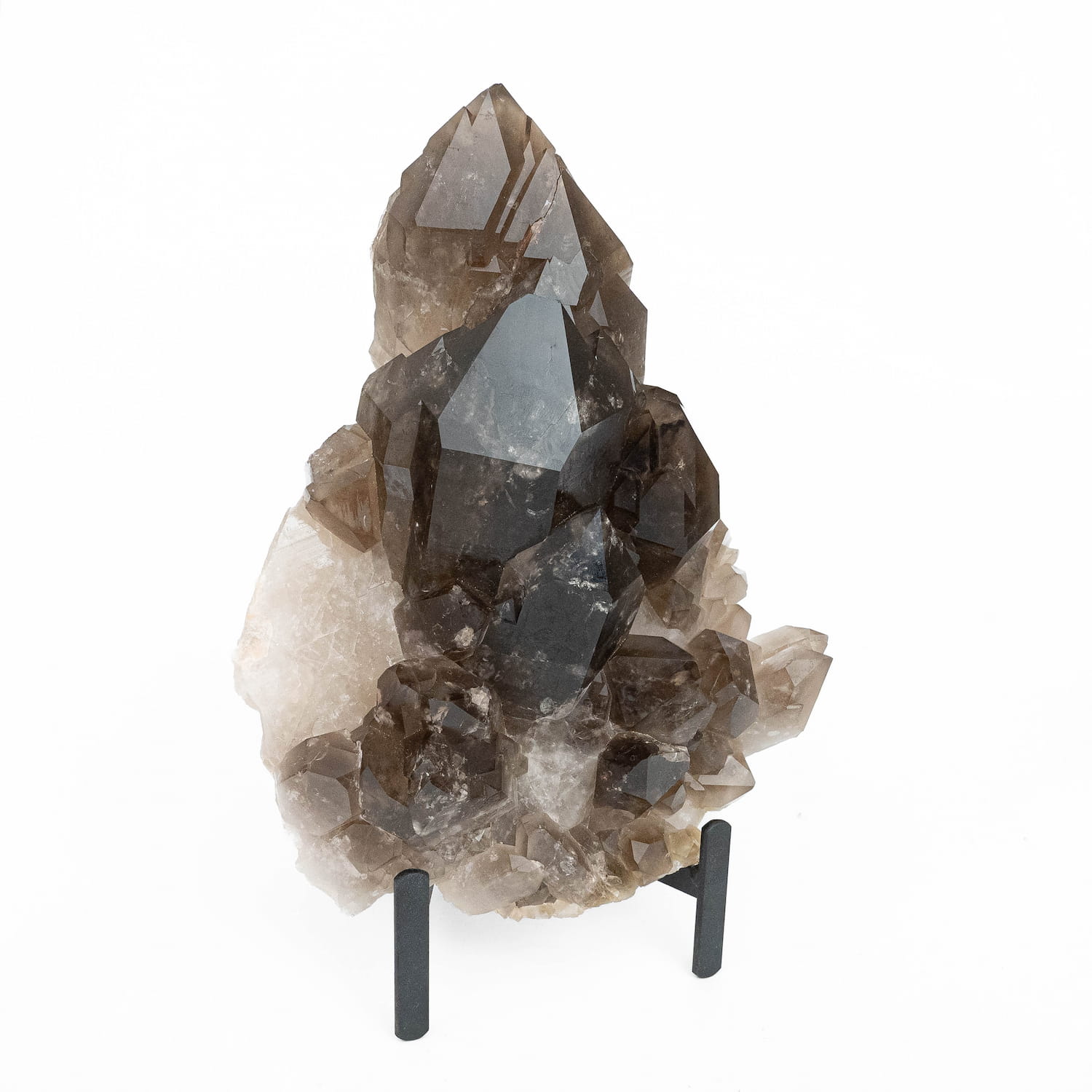 Smoky Quartz Cluster