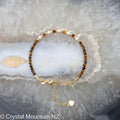 Tigers Eye & Pearl Bracelet- Clasp