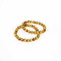 Tigers Eye Bead Bracelet Round
