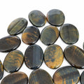 Blue Tigers Eye Palm Stone