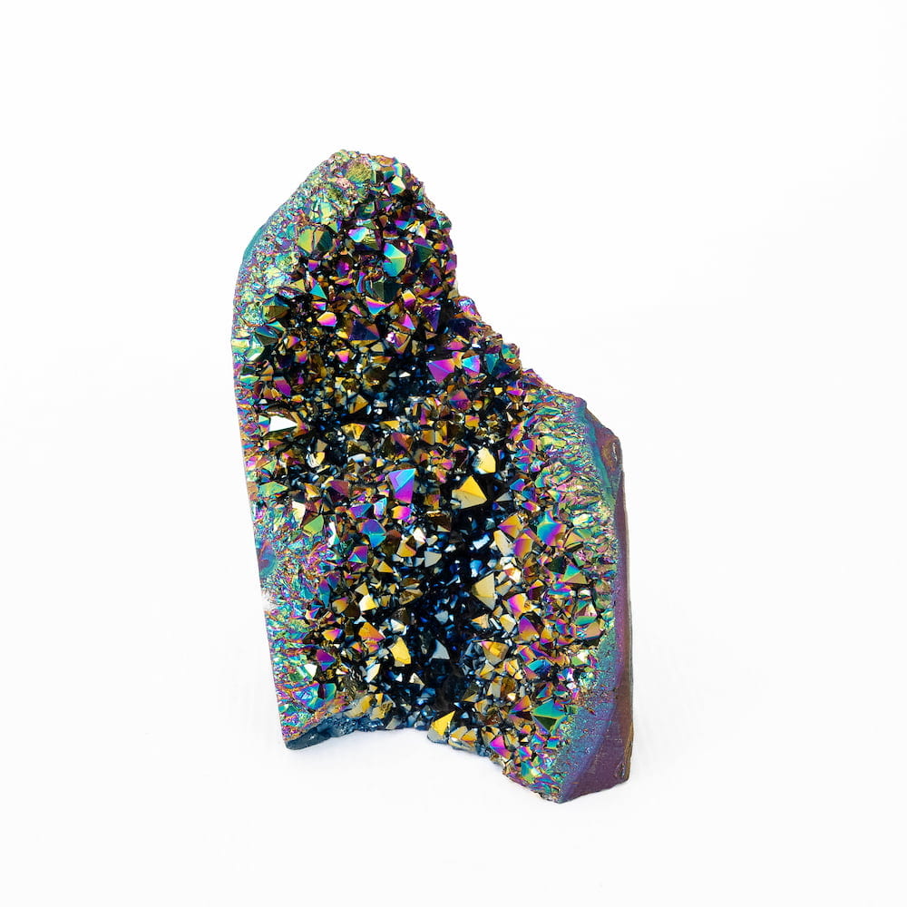 Titanium Coated Amethyst Druze