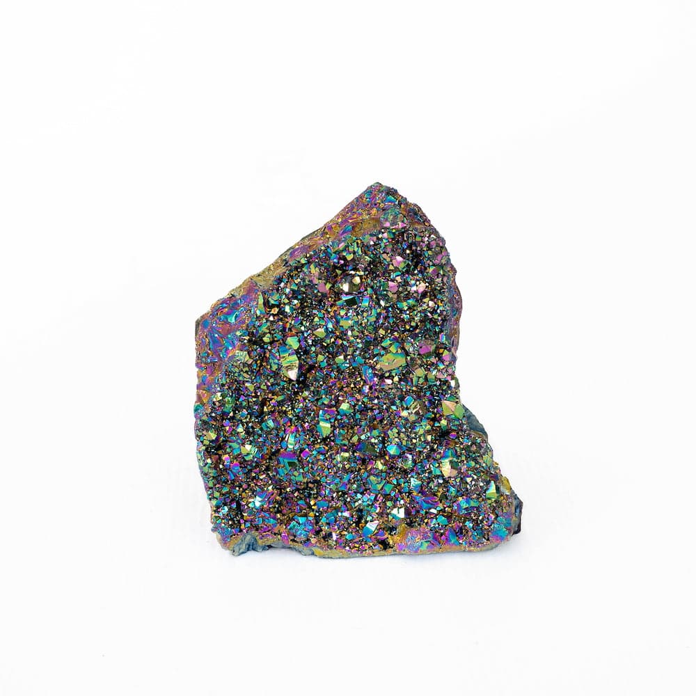 Titanium Coated Amethyst Druze
