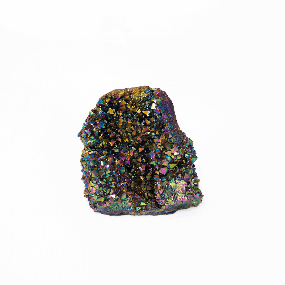 Titanium Coated Amethyst Druze