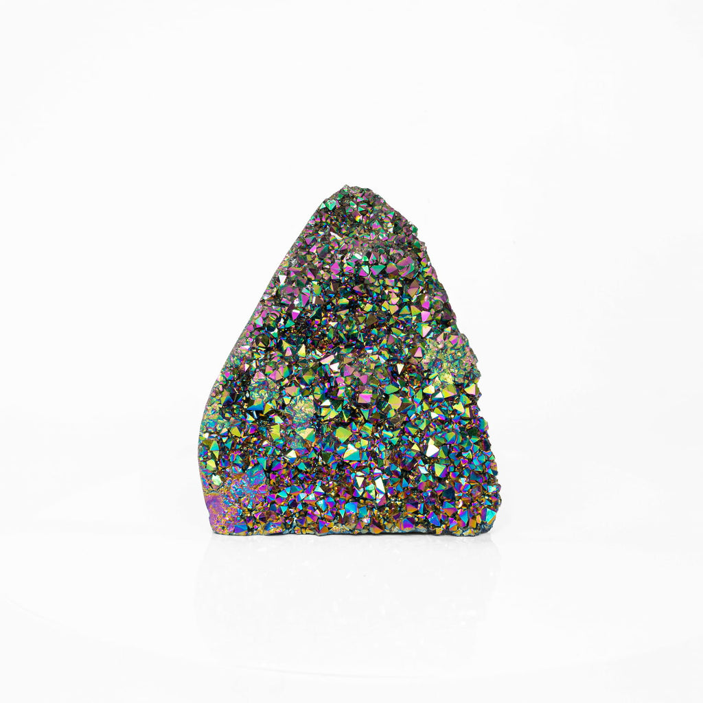 Titanium Coated Amethyst Druze