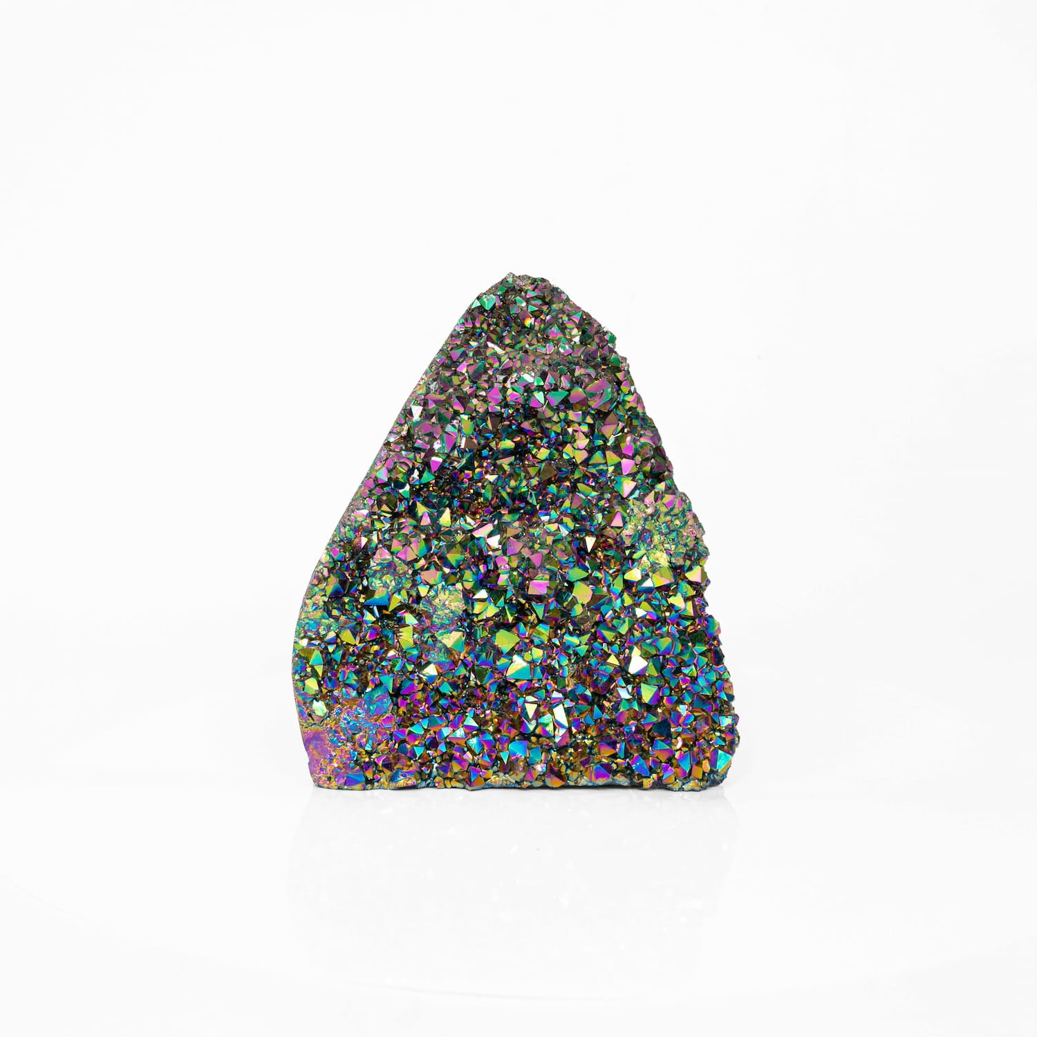 Titanium Coated Amethyst Druze