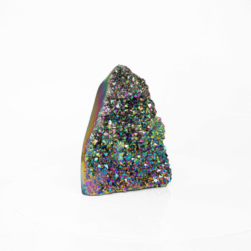 Titanium Coated Amethyst Druze