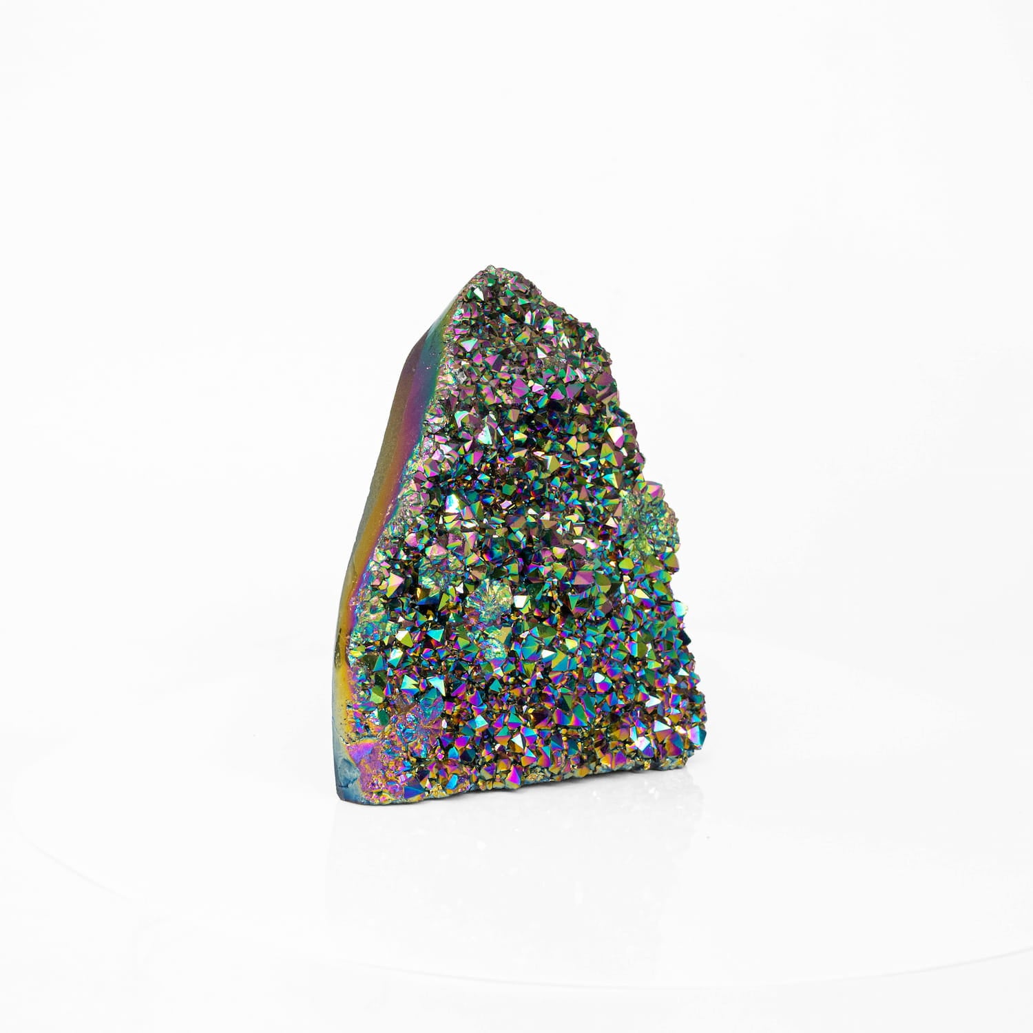Titanium Coated Amethyst Druze