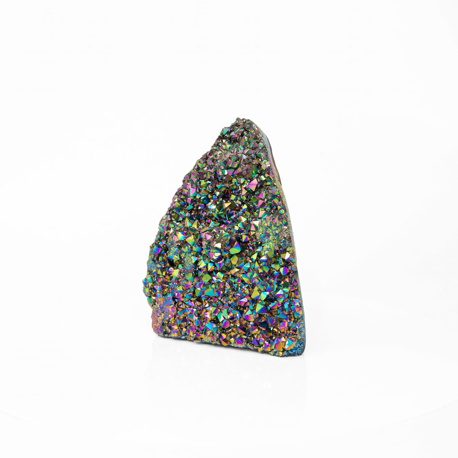 Titanium Coated Amethyst Druze