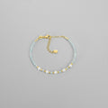 Topaz & Pearl Clasp Bracelet