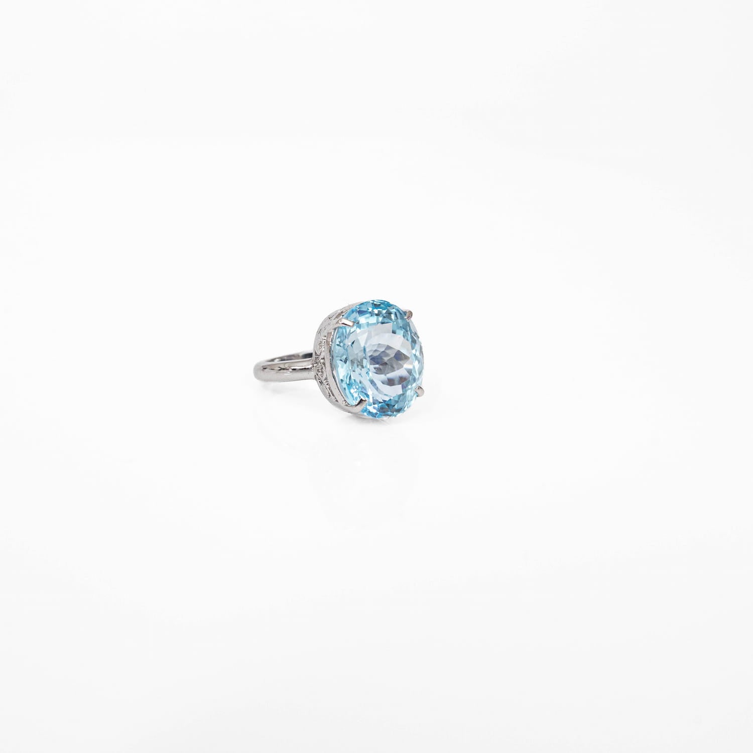 Topaz Silver Ring