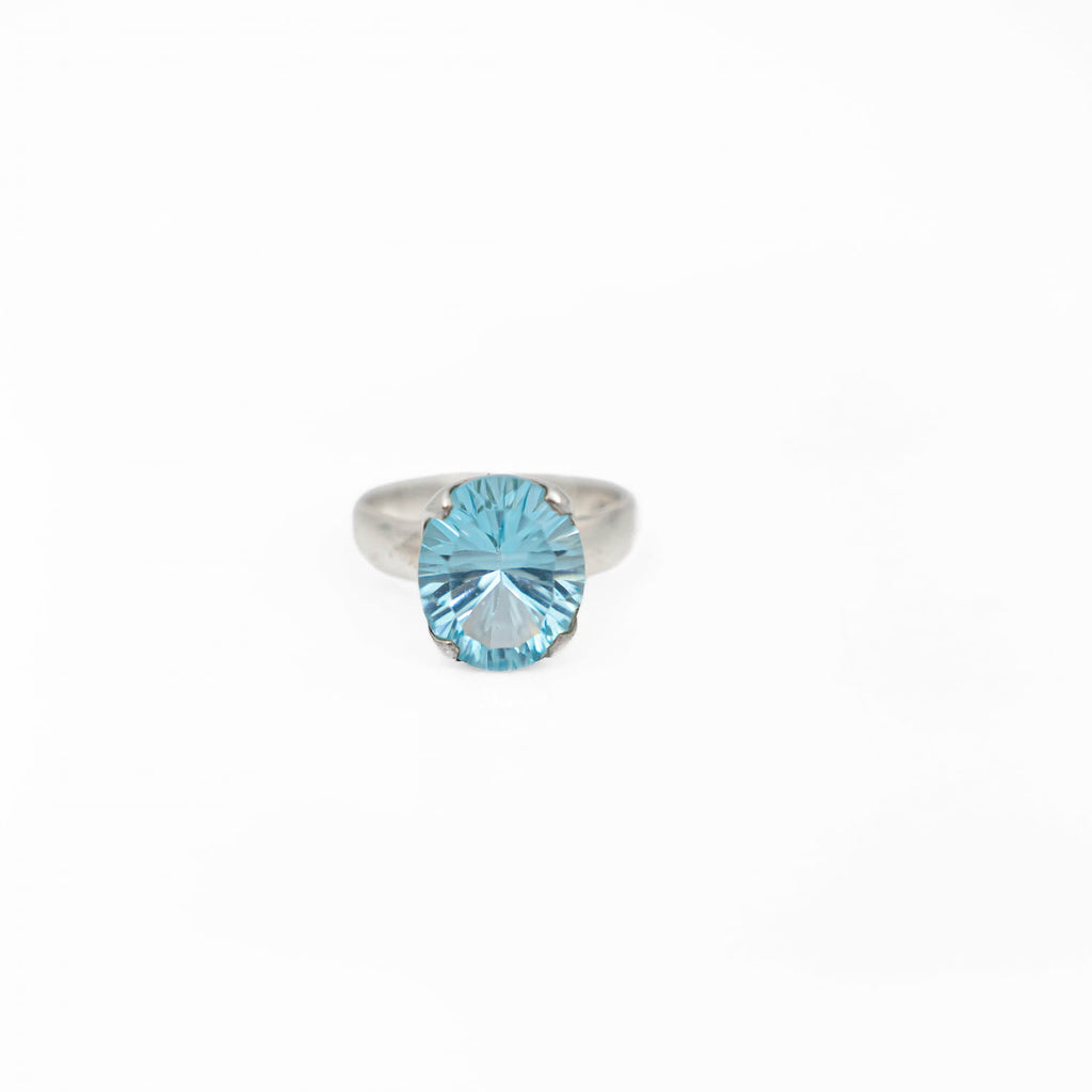 Topaz Silver Ring