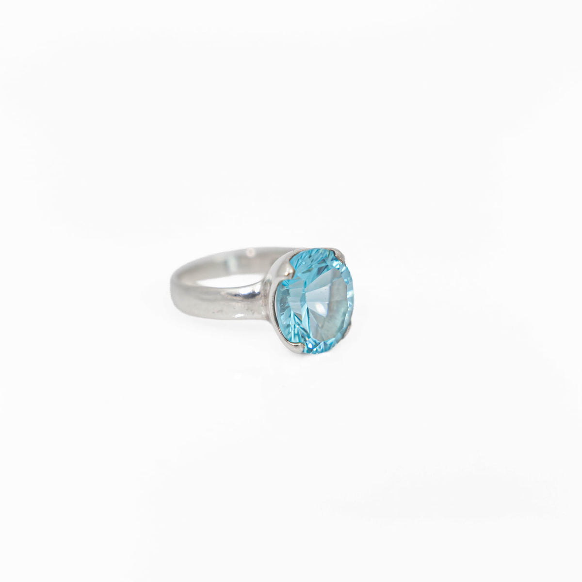 Topaz Silver Ring