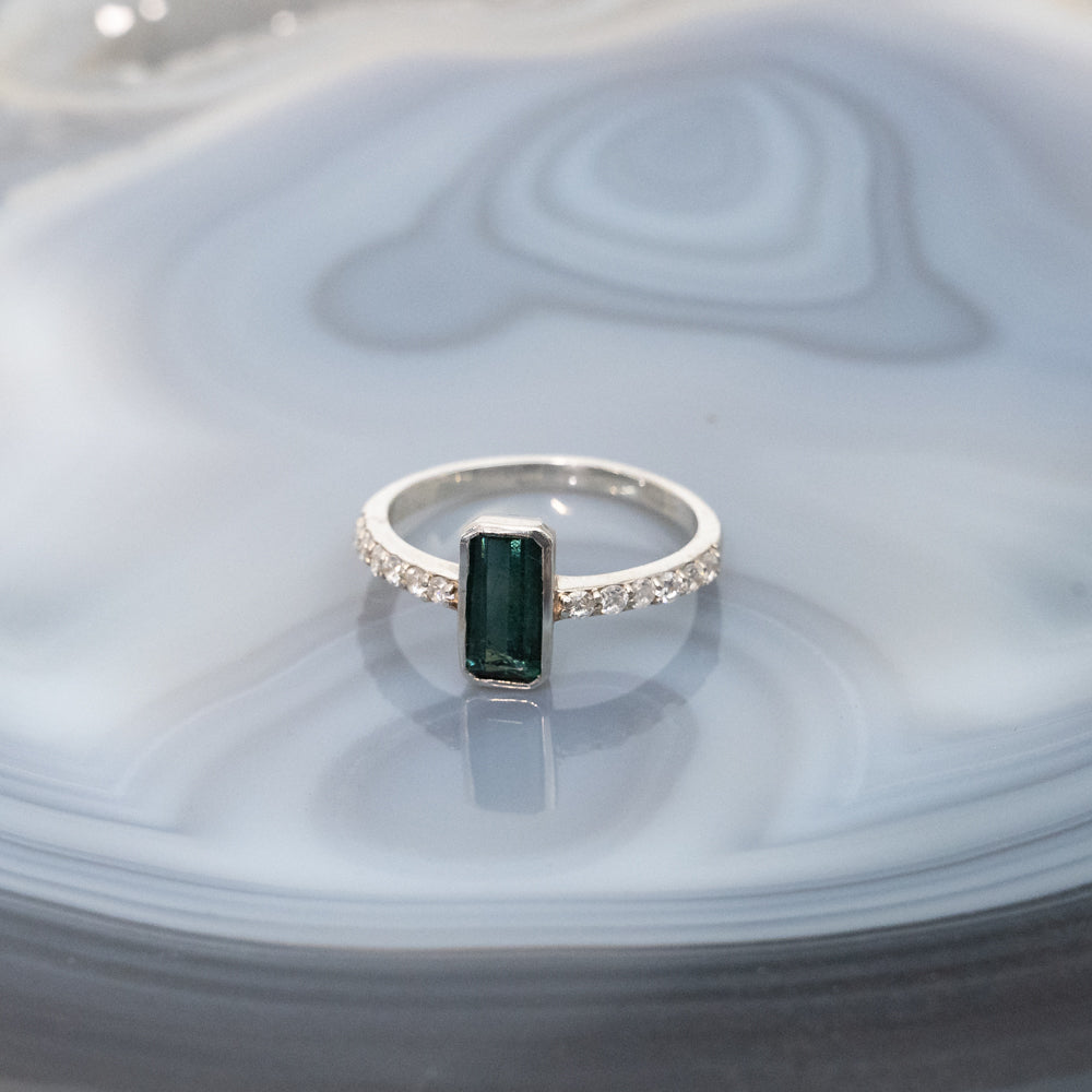 Tourmaline Ring - Silver