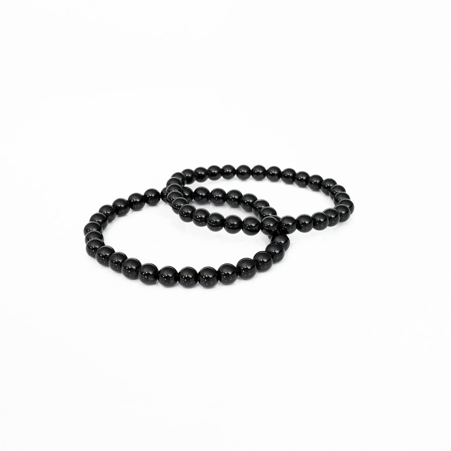 Black Tourmaline Bead Bracelet