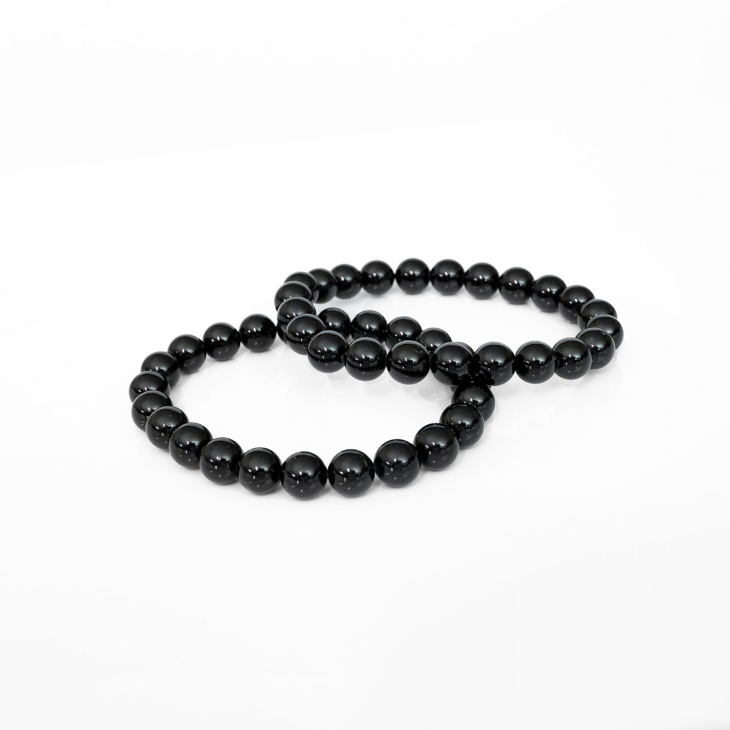 Black Tourmaline Bead Bracelet