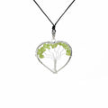 Peridot Tree of Life Pendant