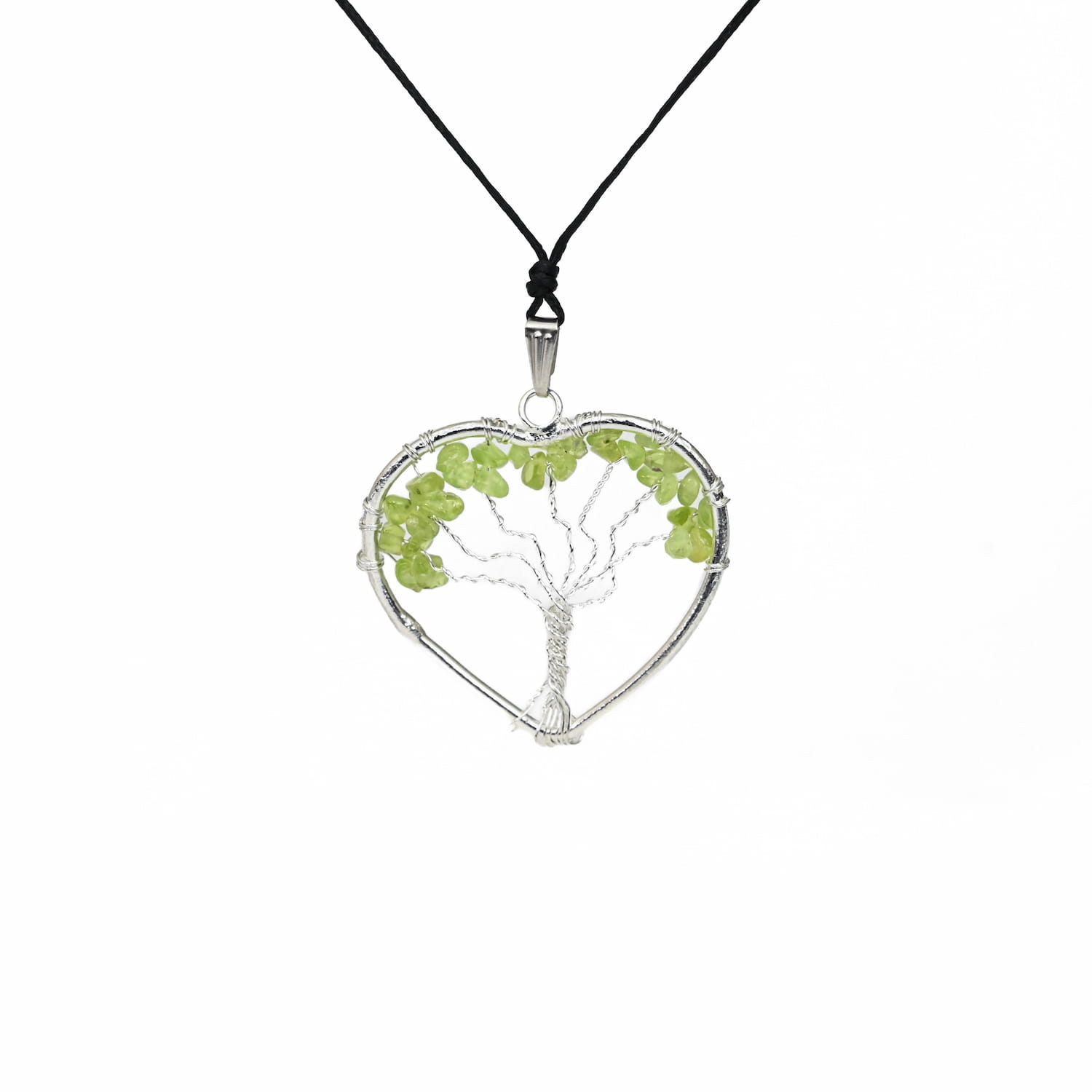 Peridot Tree of Life Pendant