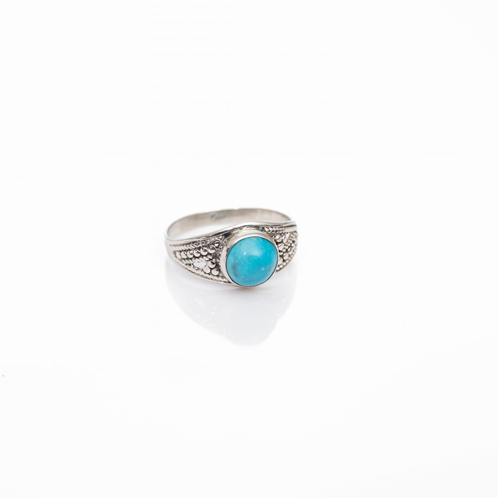 Turquoise Ring - Silver