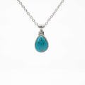 Turquoise Silver Pendant