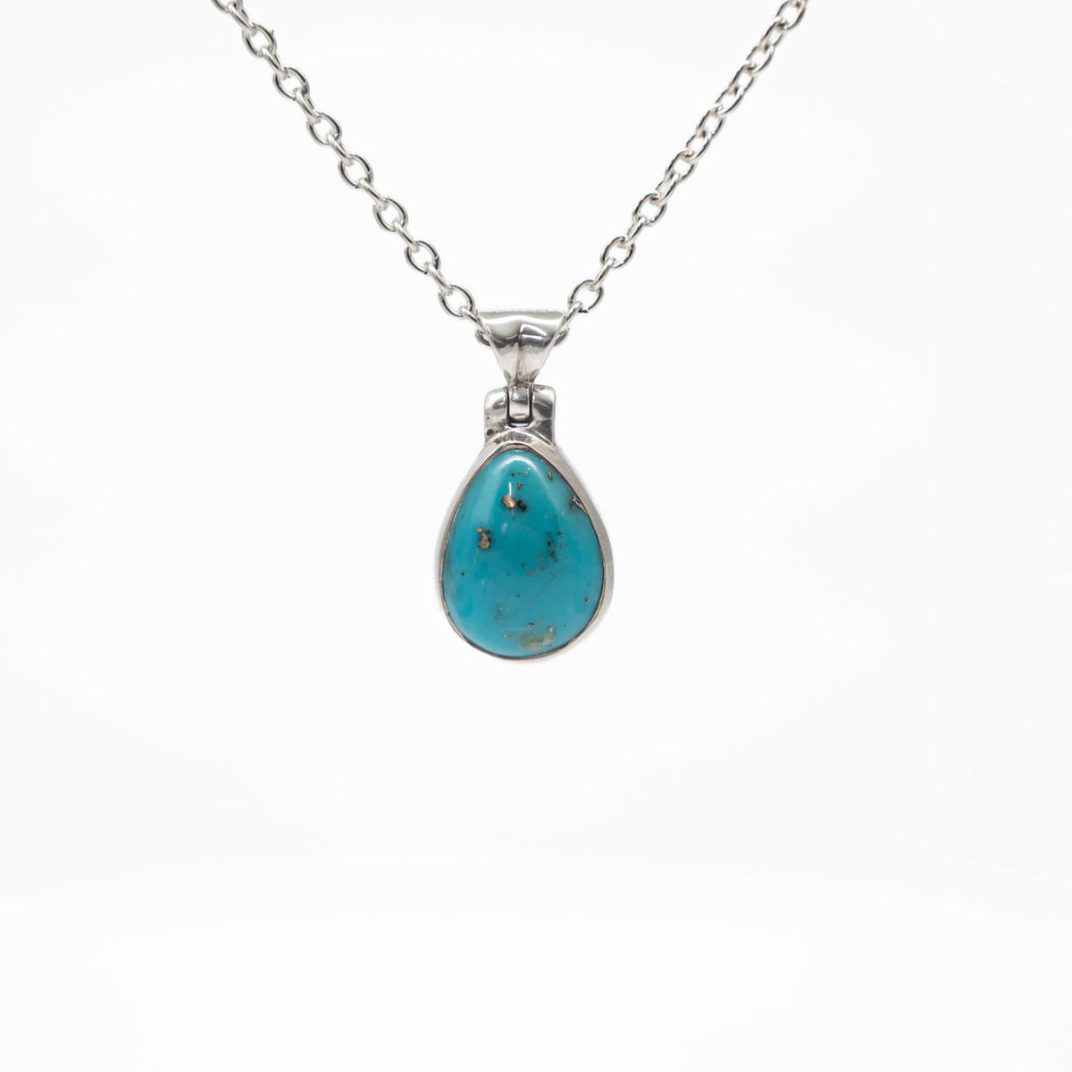 Turquoise Silver Pendant