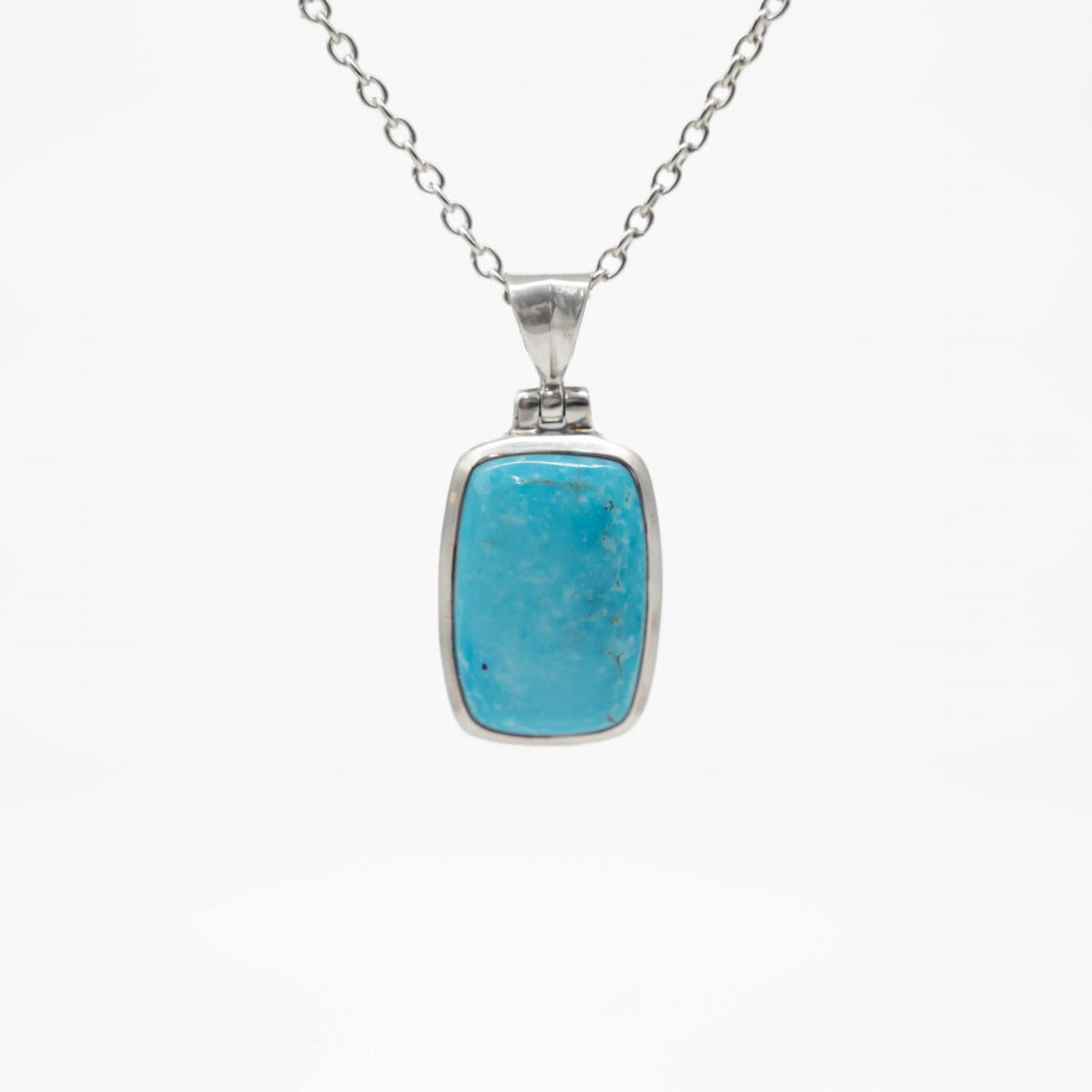 Turquoise Silver Pendant
